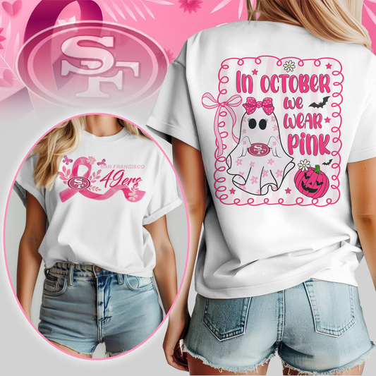 NFL SF49 - In October We Wear Pink Shirt DDT NTL