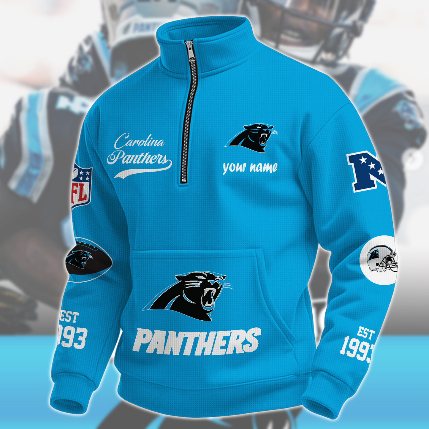 CAR  x NFL Quarter-Zip Sweatshirt DatND DVT