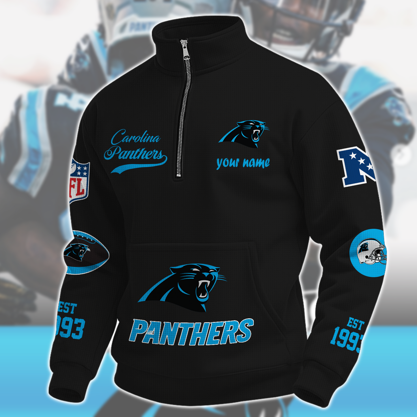 CAR  x NFL Quarter-Zip Sweatshirt DatND DVT