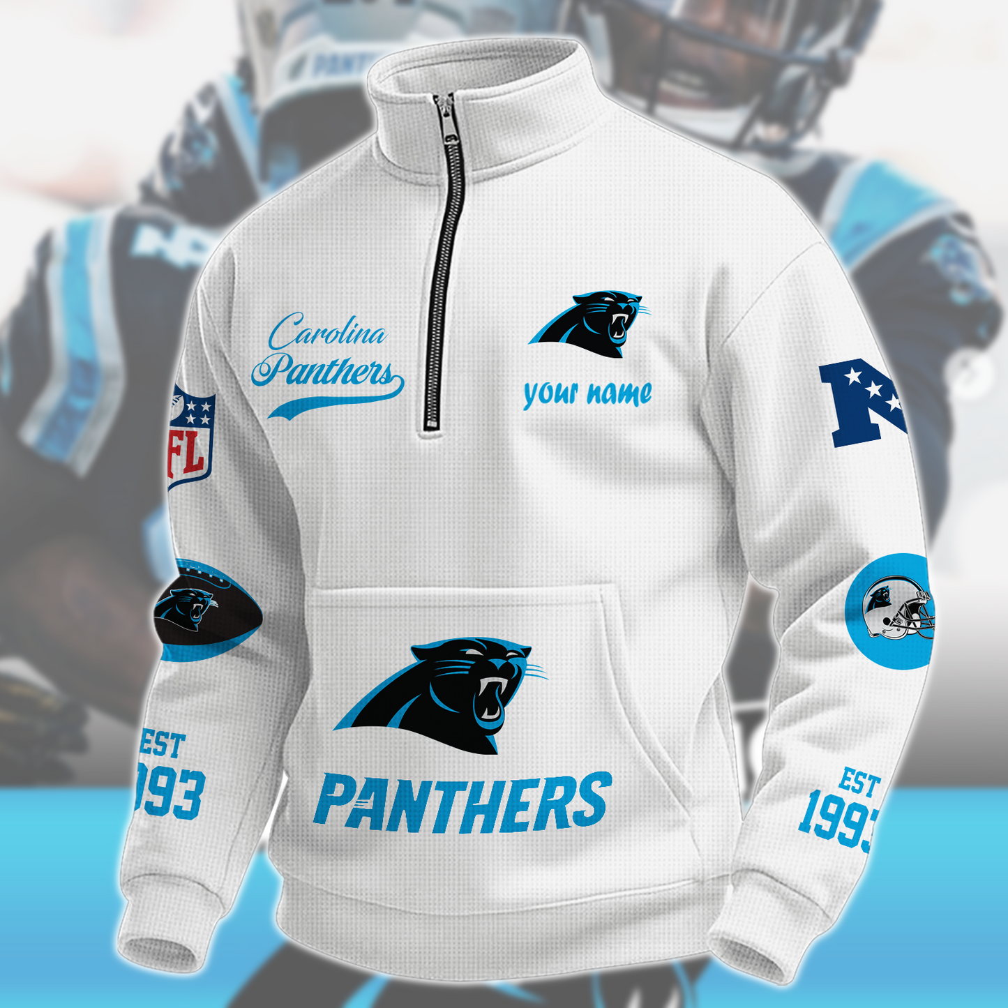 CAR  x NFL Quarter-Zip Sweatshirt DatND DVT