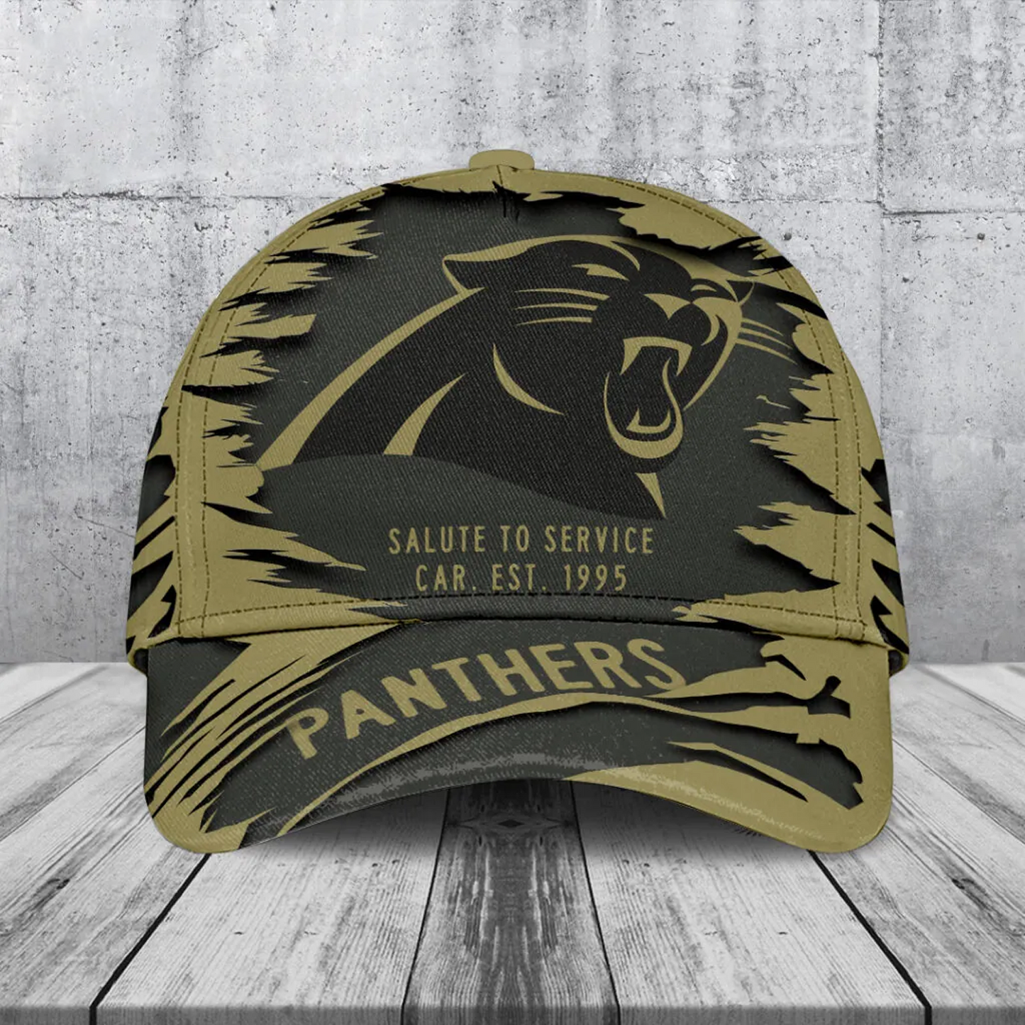 CAR x NFL 2025 Salute to Service Classic Cap DATND TANTD