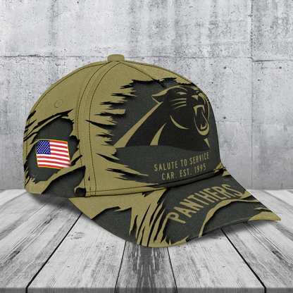 CAR x NFL 2025 Salute to Service Classic Cap DATND TANTD