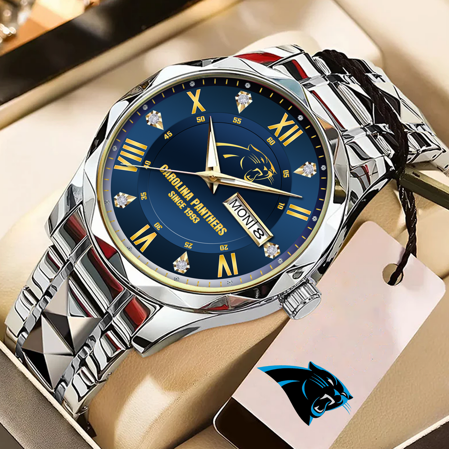 CAR x NFL Alloy Luxury Quartz Watch DATND TANTD