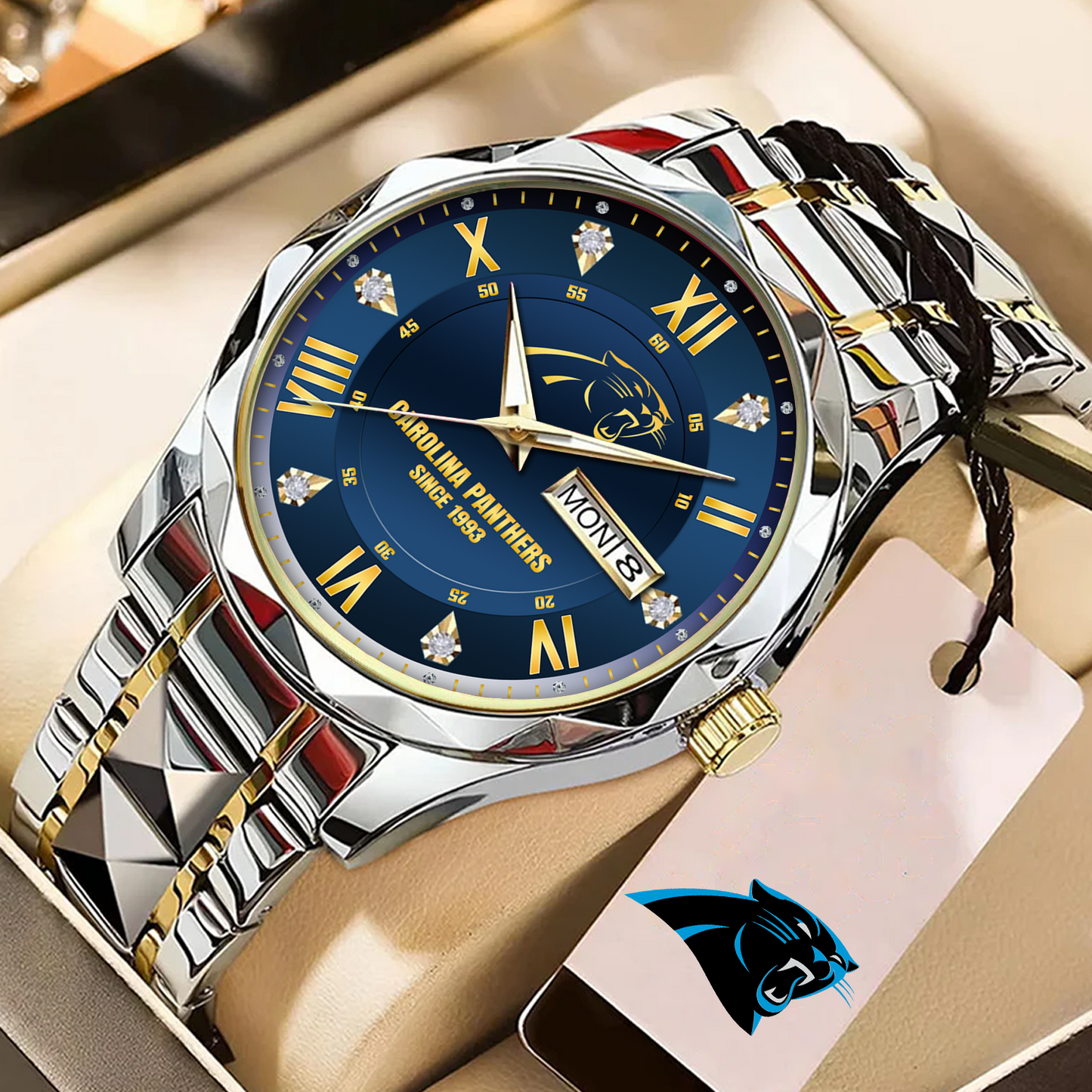 CAR x NFL Alloy Luxury Quartz Watch DATND TANTD