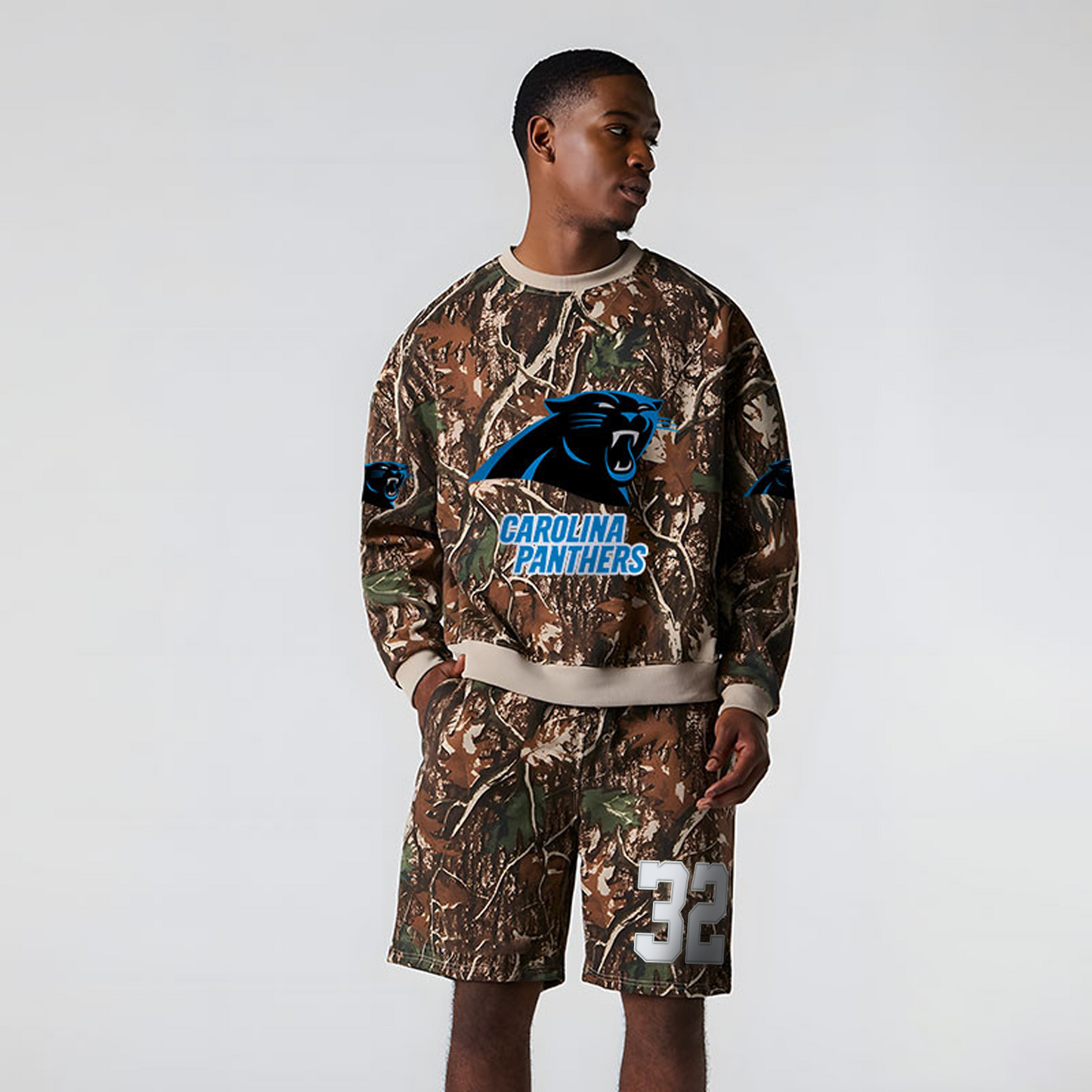 CAR x NFL Football Full Set Long Sweatshirt And Short Pants DATND TANTD
