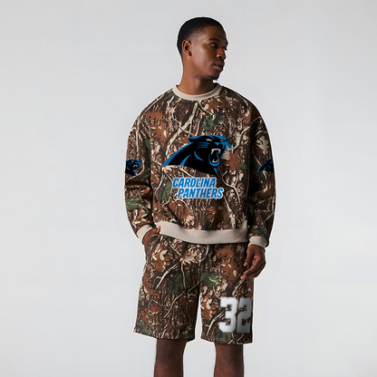 CAR x NFL Football Full Set Long Sweatshirt And Short Pants DATND TANTD