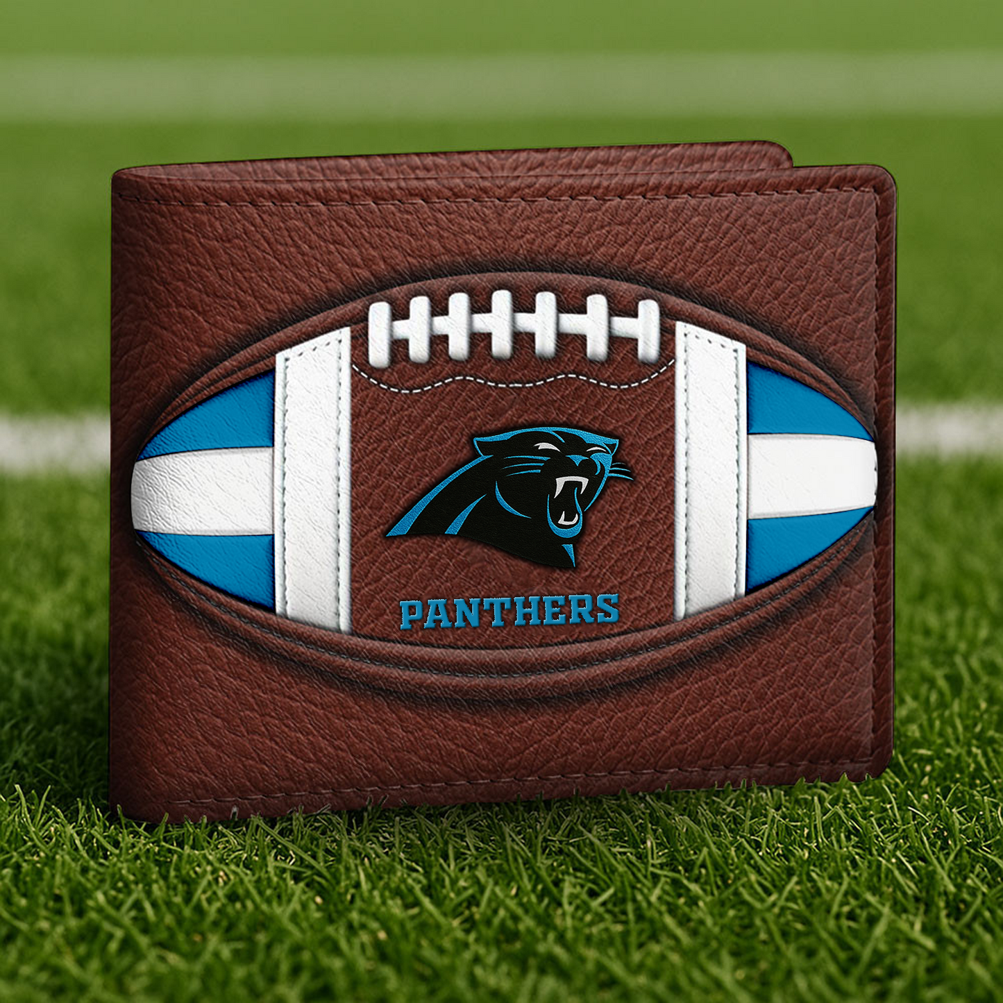 CAR x NFL Football Men Special Brown Wallet DATND TANTD