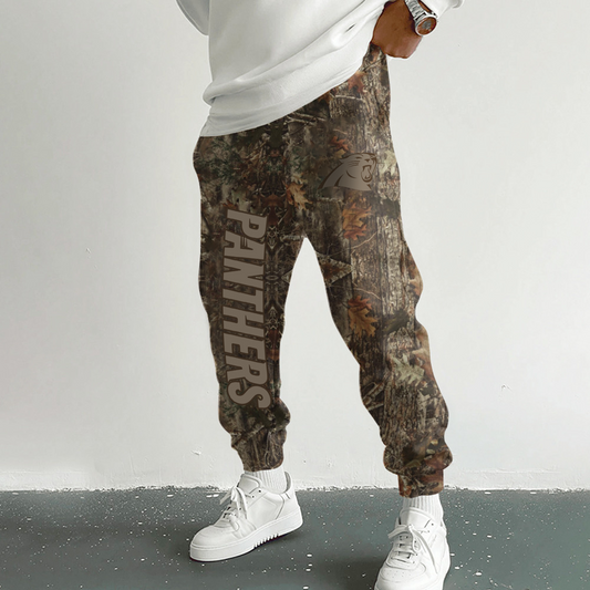 CAR x NFL Football Team Hunting Camo Long Pants DATND TANTD