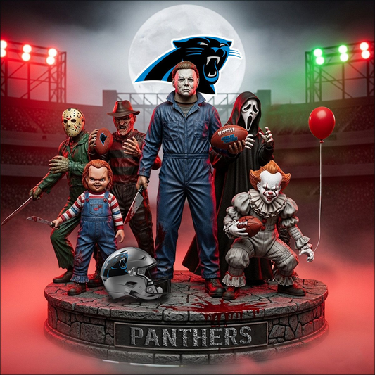 CAR x NFL Personalized Acrylic Block Plaque Halloween