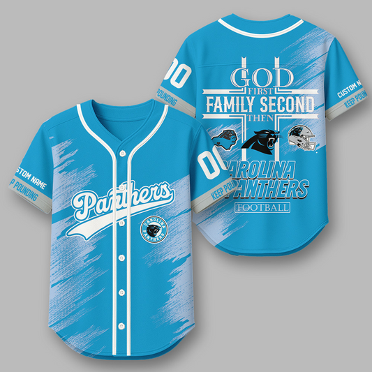 CAR x NFL Premium NFL Baseball Jersey DATND TANTD