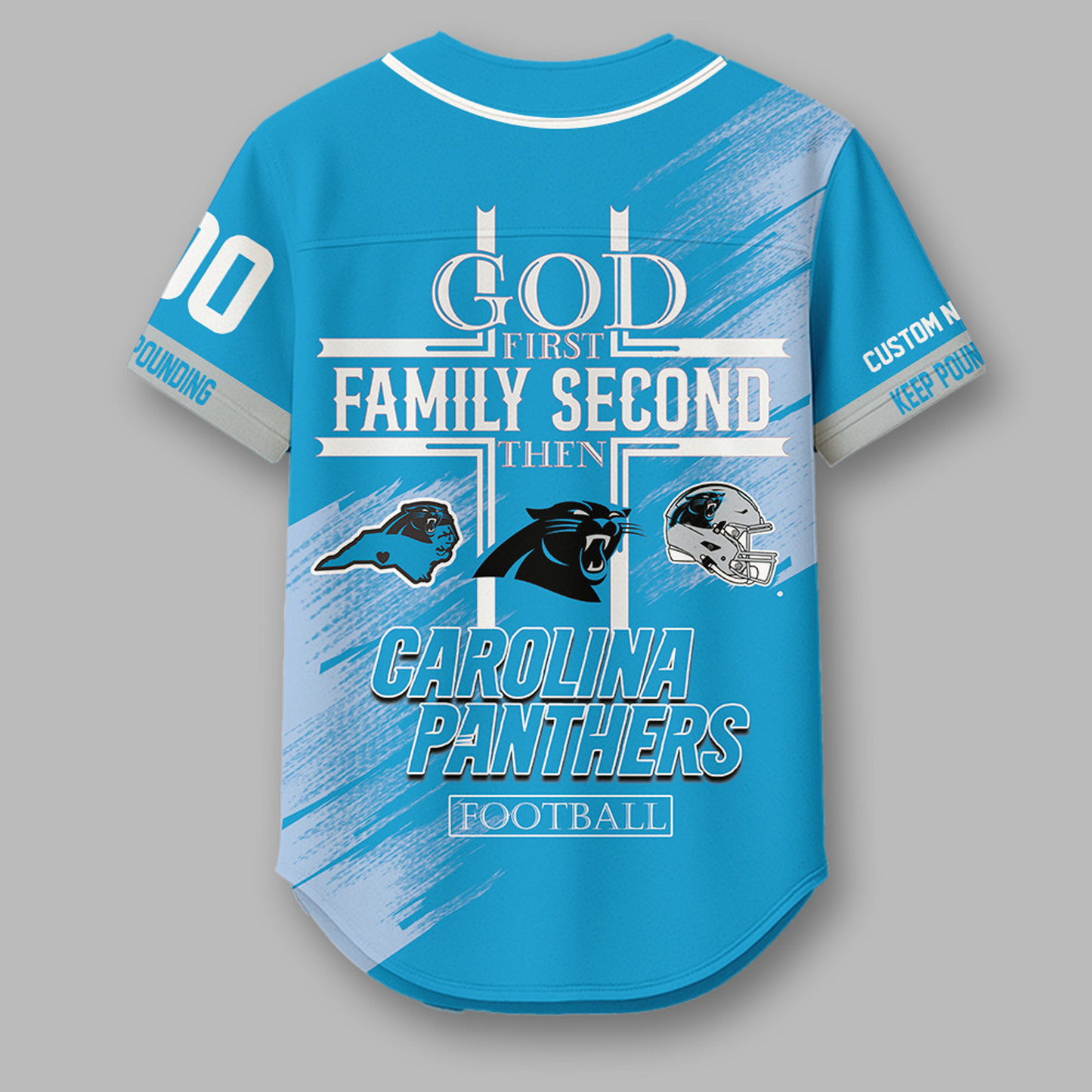 CAR x NFL Premium NFL Baseball Jersey DATND TANTD
