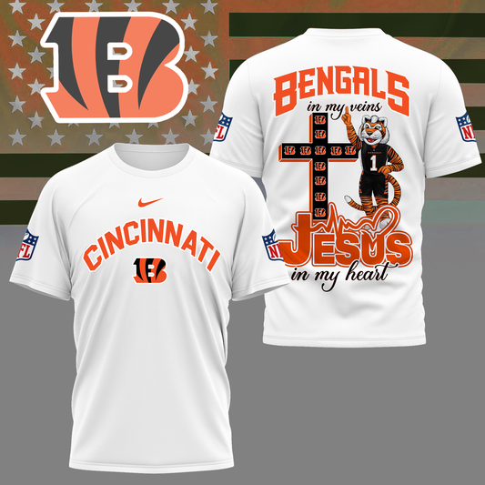 CIN Premium Faith & Football 3D Shirt DDT TTV