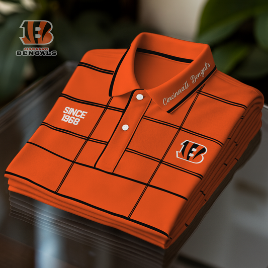 CIN Premium NFL Polo Shirt DDT NTL