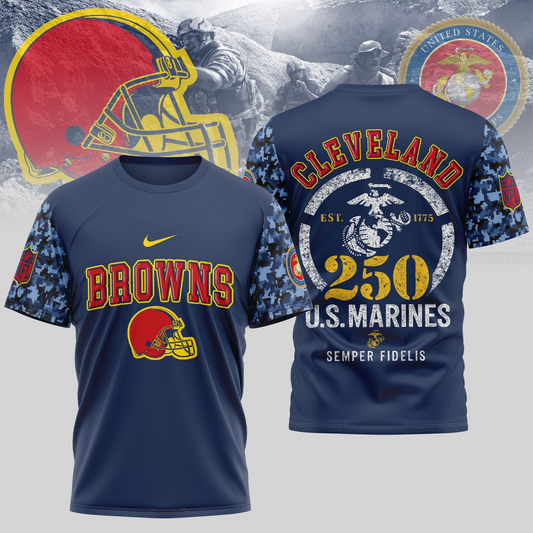 CLE Premium U.S.M.C 250 Years Semper Fi 3D Shirt DDT TTV