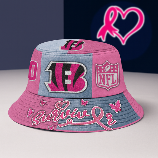 CIN Cancer Survivor Premium Bucket Hat DDT CTND