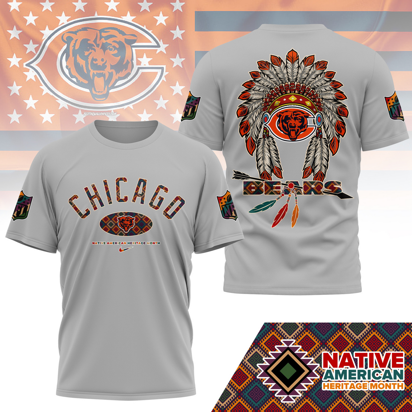 CHI Premium Native American Heritage Month 3D Shirt DDT TTV