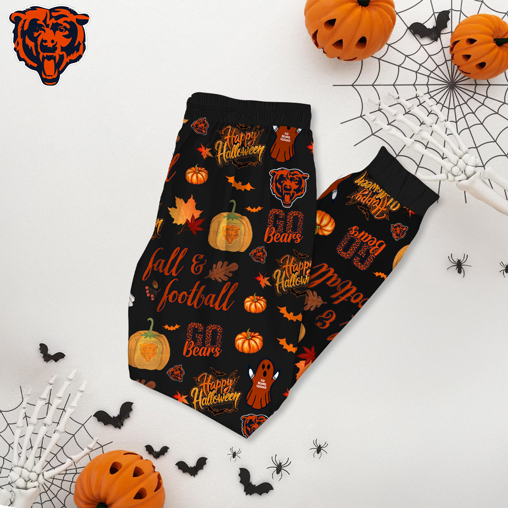 CHI Premium NFL Halloween Pajamas Set DDT NTL
