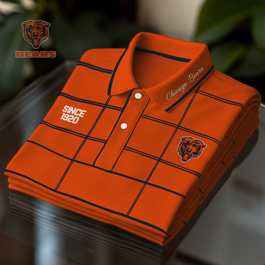 CHI Premium NFL Polo Shirt DDT NTL