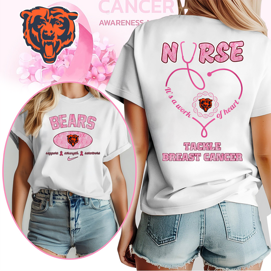 CHI Nurse Tackle Breast Cancer 3D Shirt DDT CTND