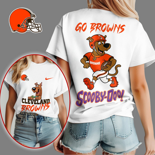 CB3 Premium NFL Scooby-Doo Fan Women‘s Shirt DDT CTND