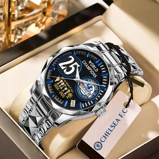 CHE F.C. Champions 2025 Alloy Luxury Quartz Watch V1 DatND DVT