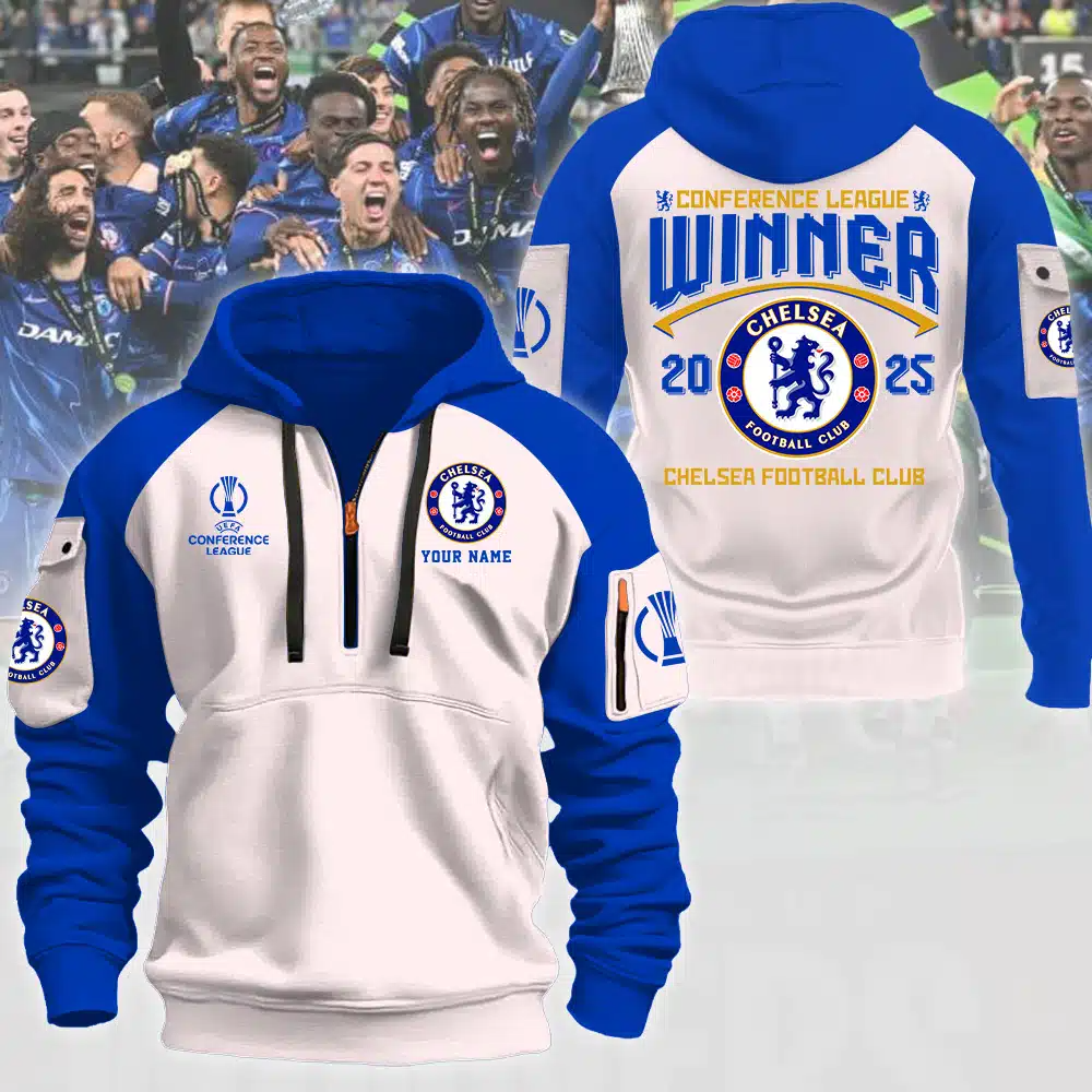 CHE UEFA Conference Champions 2025 V2 Zipper Hoodie DDT 310525 CTND