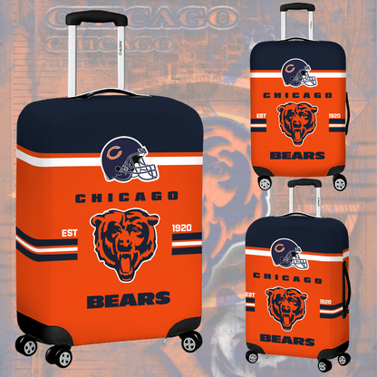 CHI NFL Luggage Cover Suitcase Protector DDT NTL