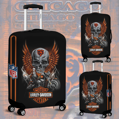 CHI NFL x Motorcycle Luggage Cover Suitcase Protector DDT CTND