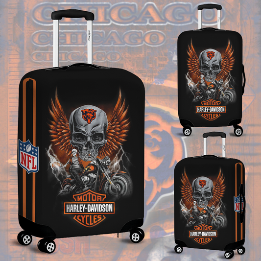 CHI NFL x Motorcycle Luggage Cover Suitcase Protector DDT CTND