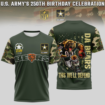 CHI x 250 U.S. 250th Birthday 3D Shirt DatND DVT