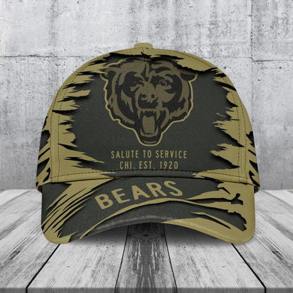 CHI x NFL 2025 Salute to Service Classic Cap DATND TANTD