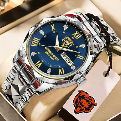 CHI x NFL Alloy Luxury Quartz Watch DATND TANTD