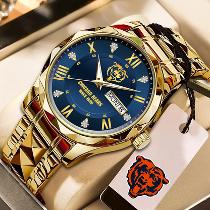 CHI x NFL Alloy Luxury Quartz Watch DATND TANTD