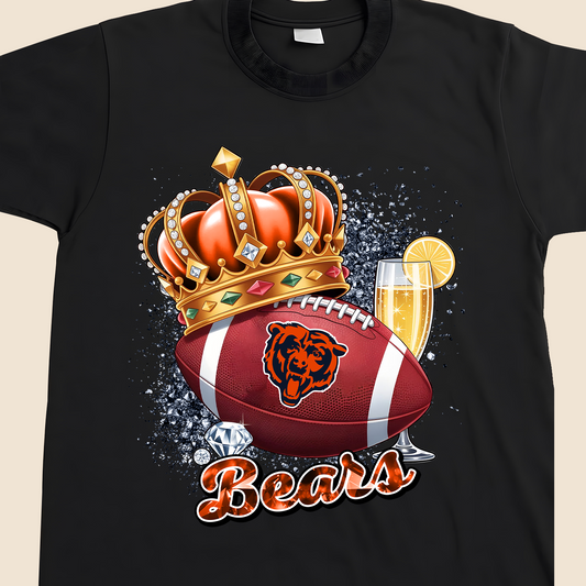 CHI x NFL Crowns Diamond T-Shirt DATND TANTD