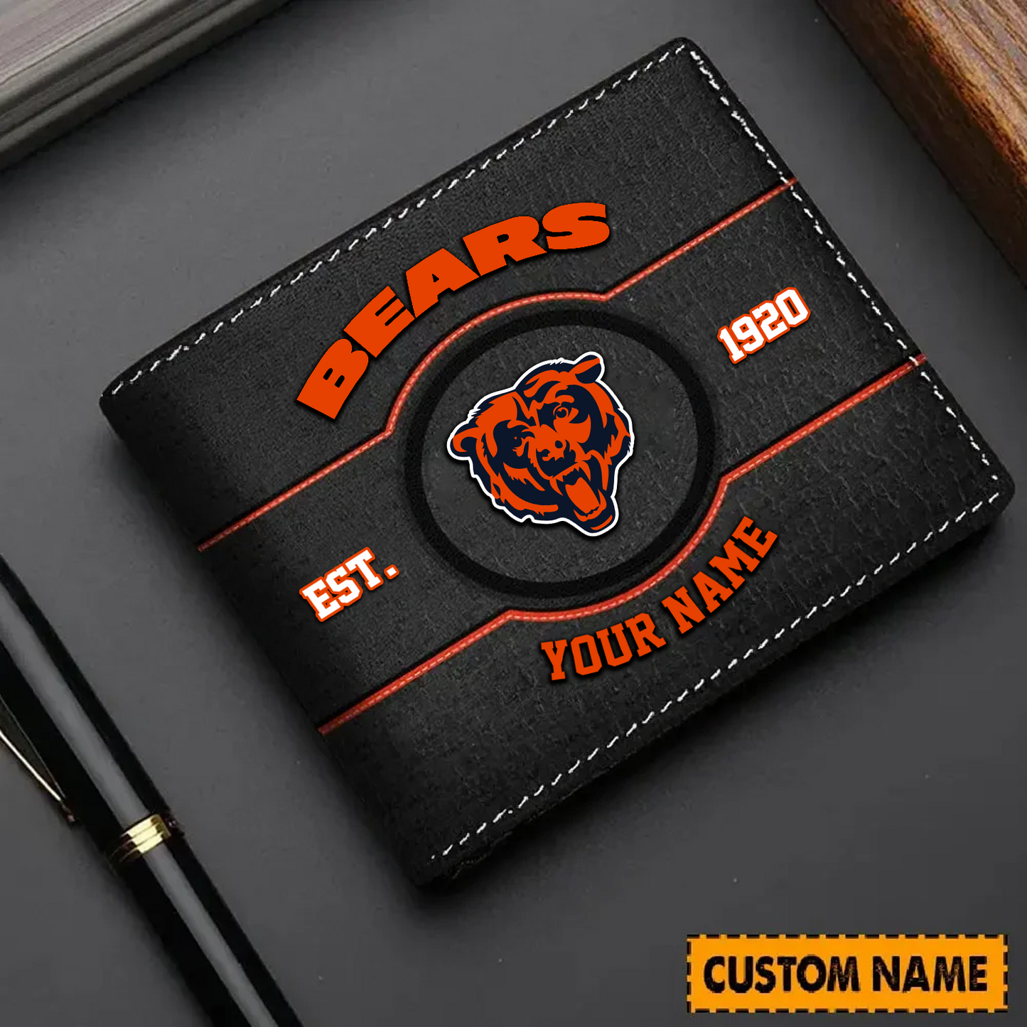 CHI x NFL Men's Wallets DATND TANTD
