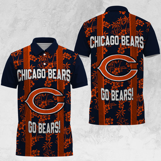 CHI x NFL Polo Shirt DATND TANTD