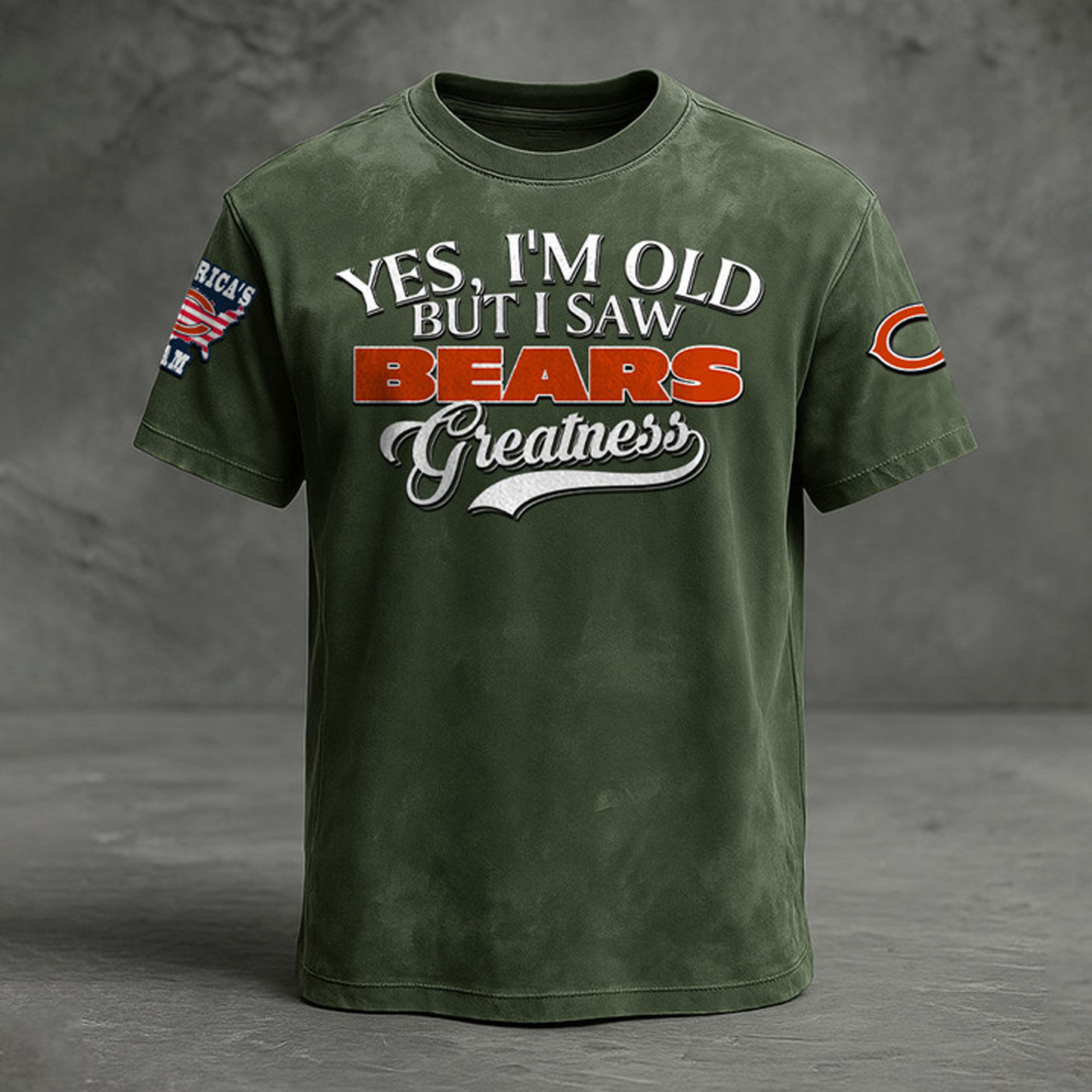 CHI X NFL Retro Style Shirt V1 NAK NHT