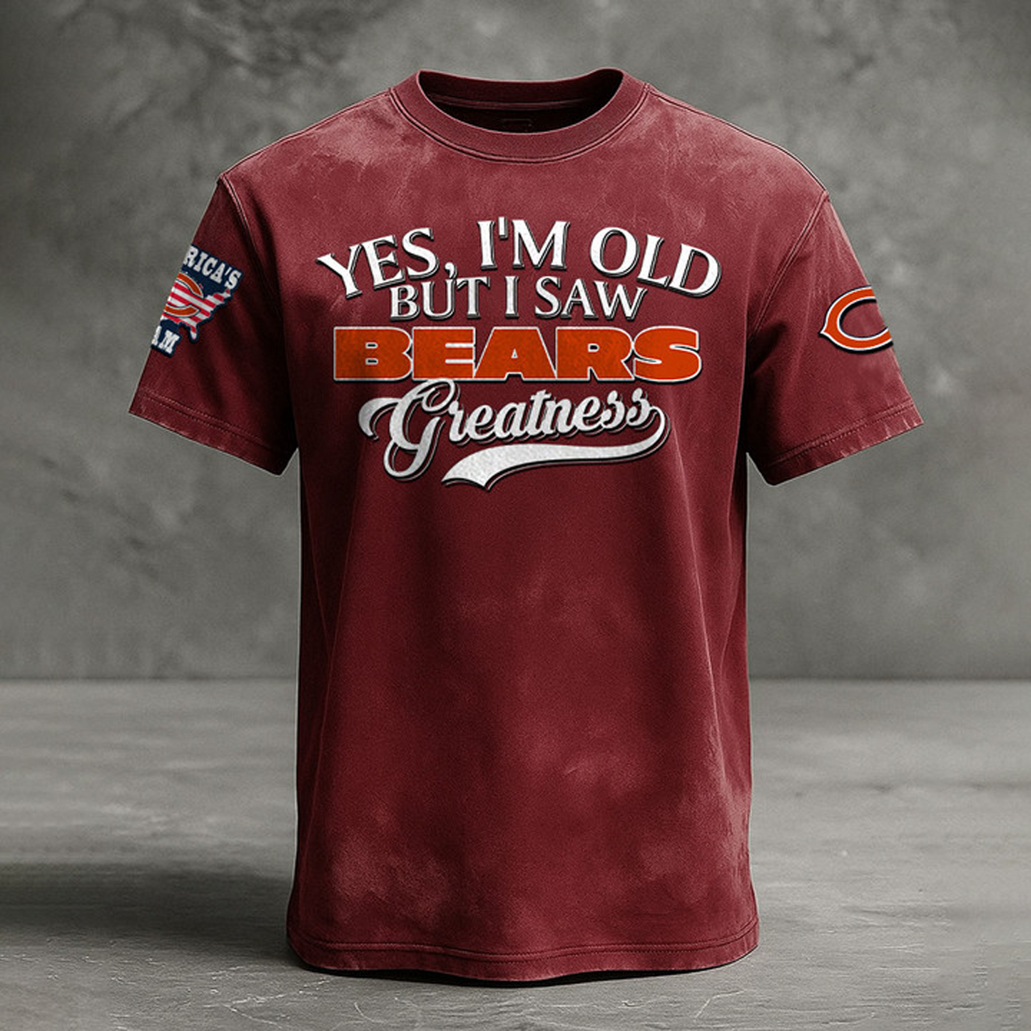 CHI X NFL Retro Style Shirt V1 NAK NHT