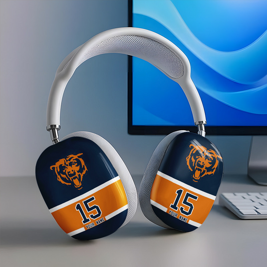 CHI x NFL Special Airpod Max Case Cover Personalized DATND TANTD