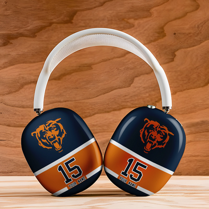 CHI x NFL Special Airpod Max Case Cover Personalized DATND TANTD