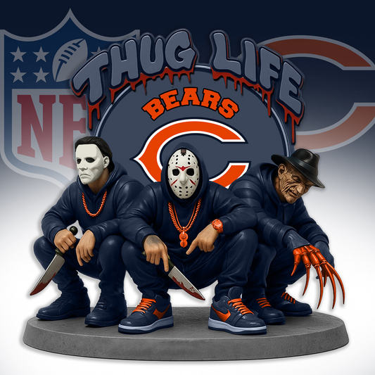 CHI x NFL Thug Life Acrylic Plaque
