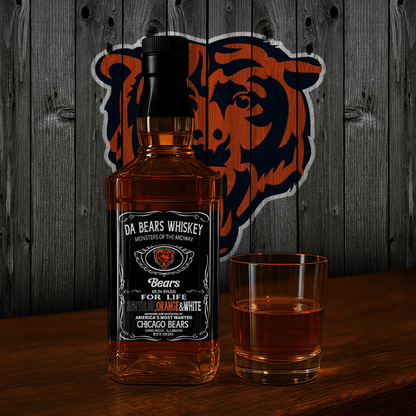 CHI x NFL Whiskey For True Fans Only DATND TANTD