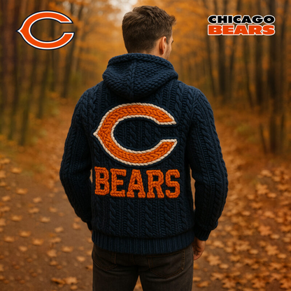 Chicago Bears Premium NFL Autumn Hoodie V1 NAK