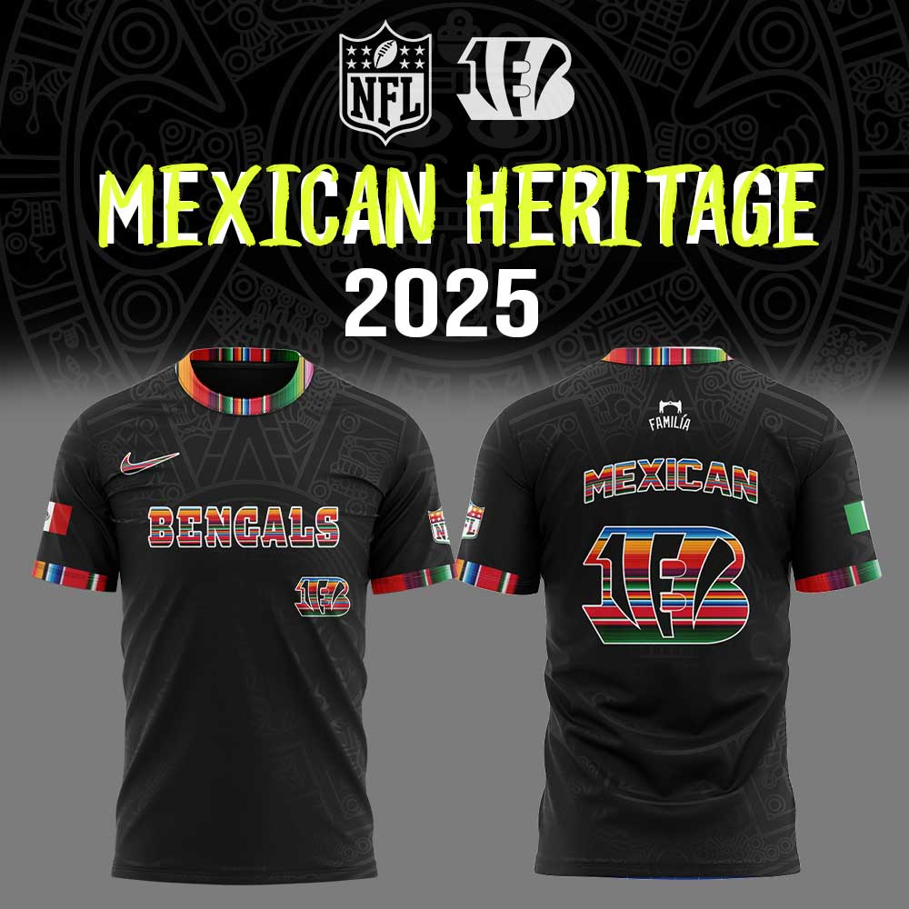CIN NFL x Mexican Heritage Shirt DDT NTL