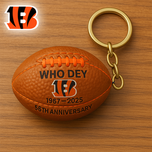 CIN Premium NFL Anniversary Keychain DDT CTND