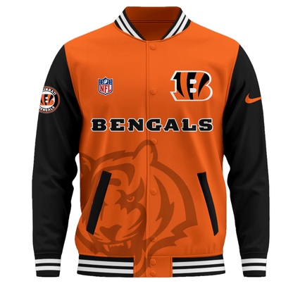 CIN Premium NFL Baseball Jacket DDT NTL