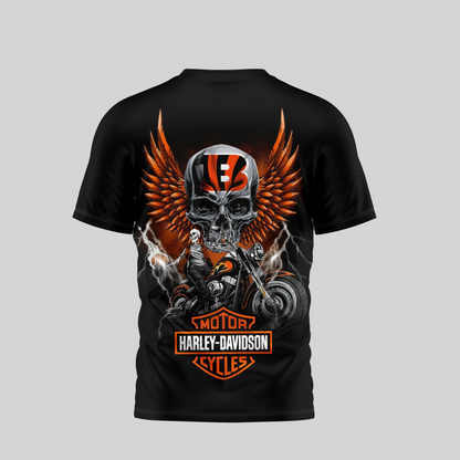 CIN Premium NFL Motorcycle 3D Shirt DDT CTND