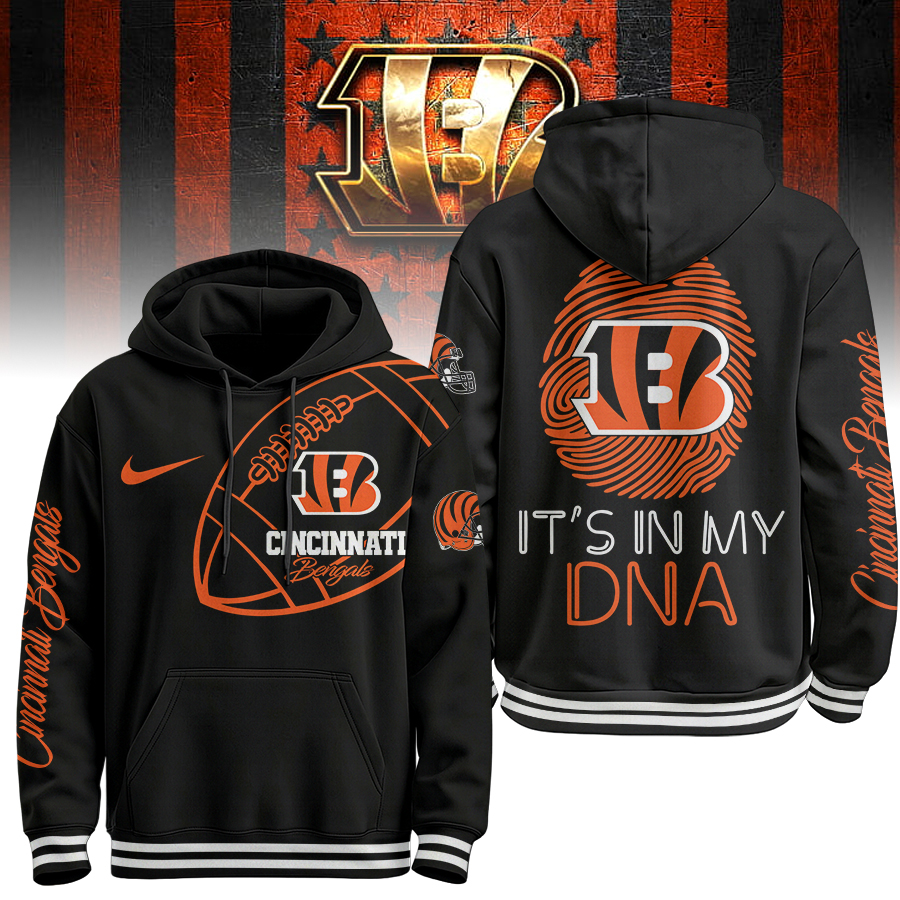 CIN Premium NFL Its My DNA Hoodie DDT NTL