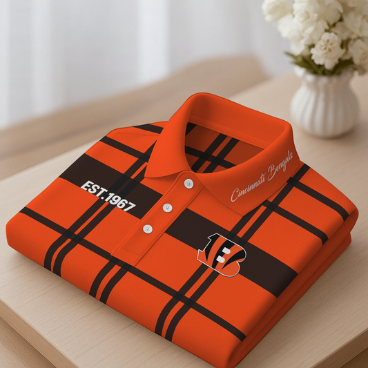 CIN Premium NFL Polo Shirt DatND DVT