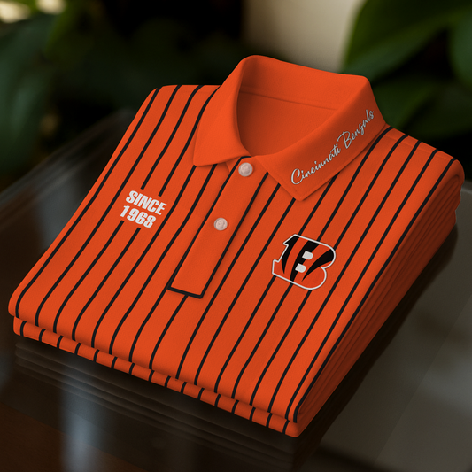 CIN Premium NFL Polo Shirt 2608
